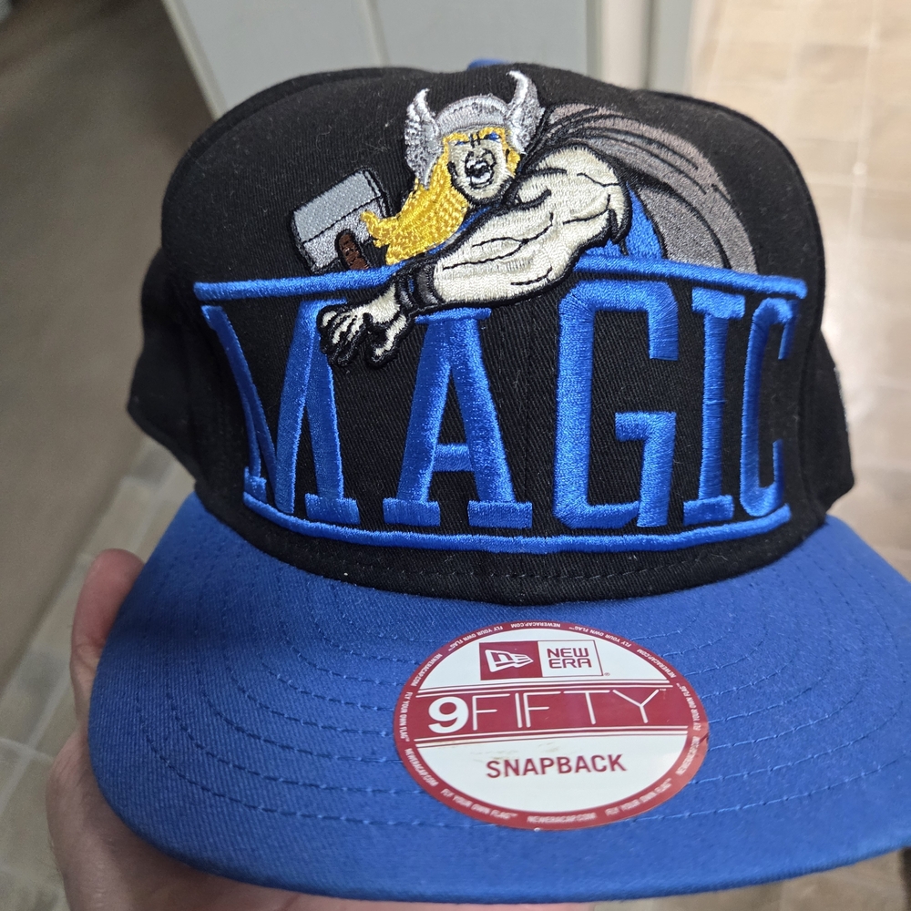 orlando magicNew Era Black and Gray 9FIFTY Cap